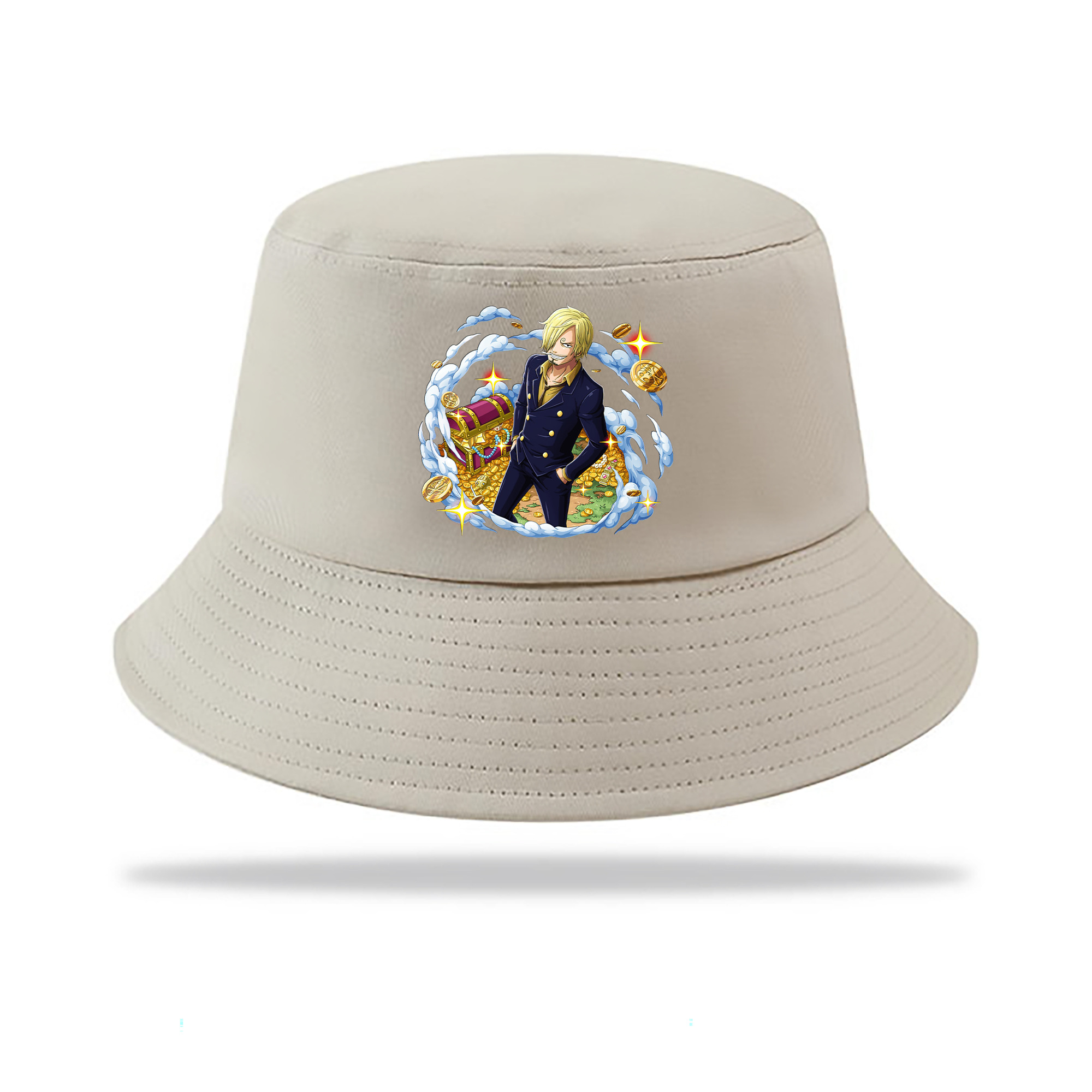 （画像用） ワンピース サンジ ONE PIECE Sanji アウトドア日除けバケットハット